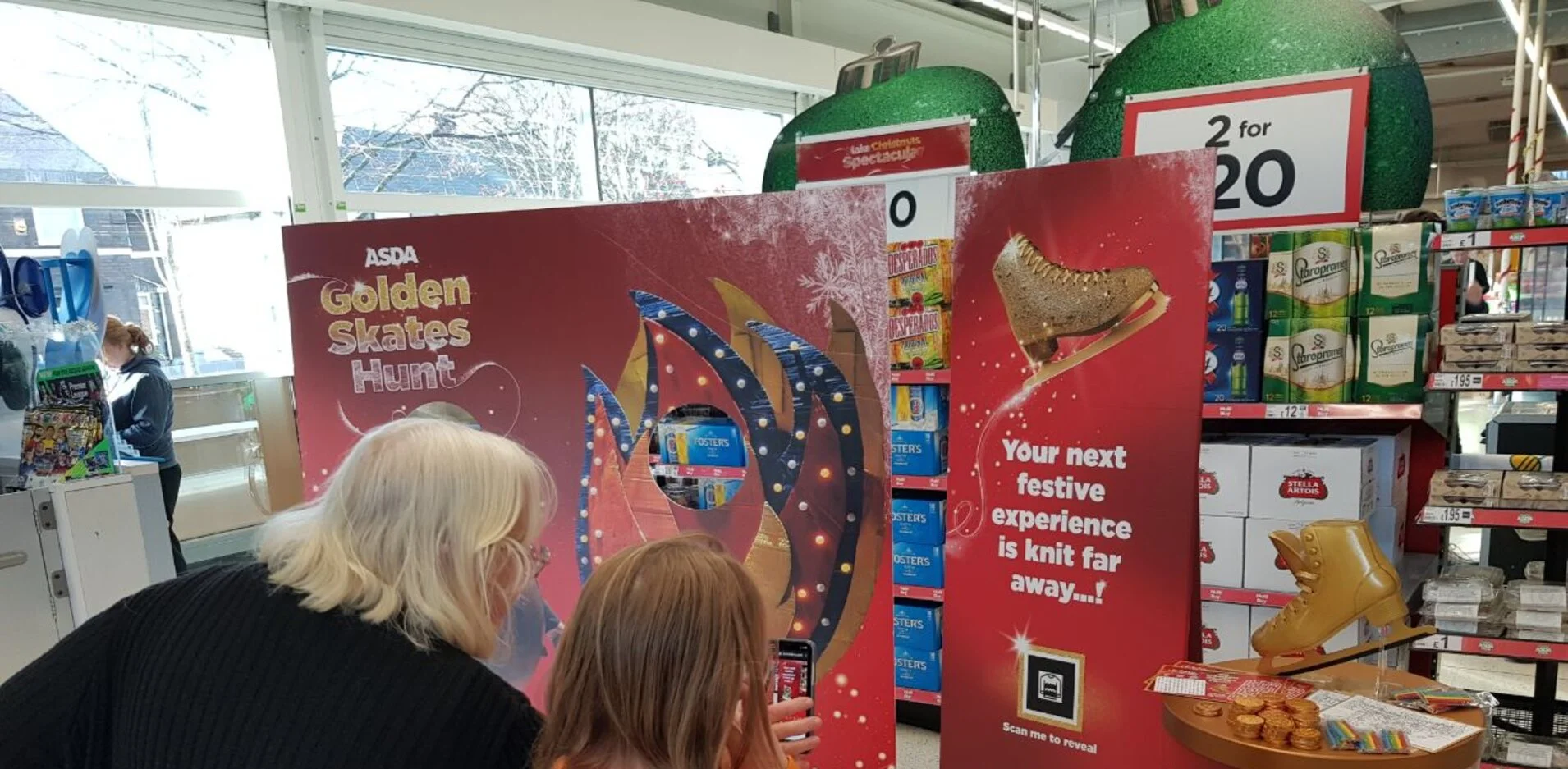 Bringing the Christmas cheer with ASDA.