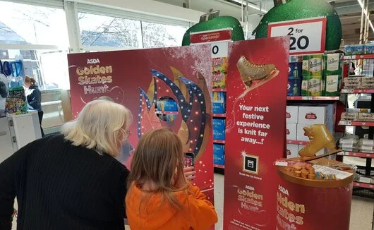 Bringing the Christmas cheer with ASDA.